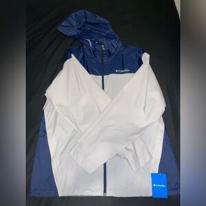 Men’s Columbia rain jacket